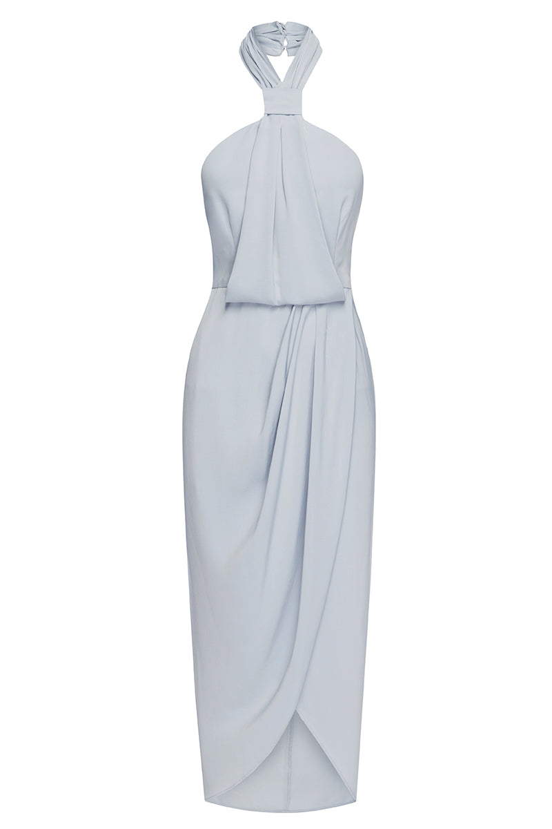 Core High Neck Ruched Dress | Powder ...